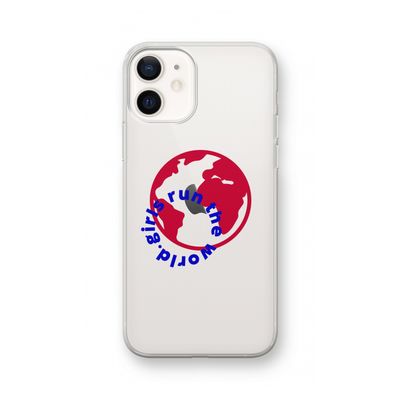 Run The World: iPhone 12 Transparant Hoesje