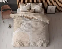 Sleeptime Teddy Print Crème