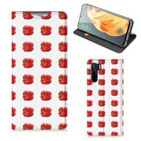 OPPO Reno3 | A91 | Flip Style Cover | Paprika Red