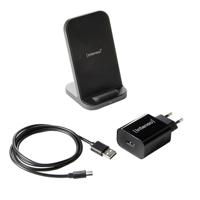 Intenso BSA2 Smartphone Zwart USB Draadloos opladen Snel opladen Binnen - thumbnail