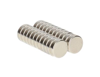 Bespaartopper Blokmagneten - 10mm x 3mm - n48 - 20st.