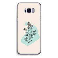 Violets are blue: Samsung Galaxy S8 Plus Transparant Hoesje Violets are blue: Samsung Galaxy S8 Plus Transparant Hoesje