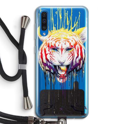 Fading: Samsung Galaxy A50 Transparant Hoesje met koord