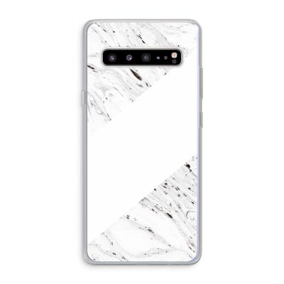 Biggest stripe: Samsung Galaxy S10 5G Transparant Hoesje
