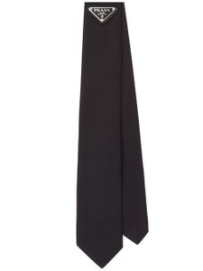Prada cravate Re-Nylon - Noir