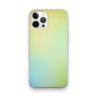 Minty mist pastel: iPhone 12 Pro Max Transparant Hoesje