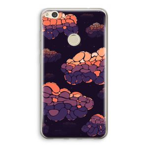 Patroon Wolken: Huawei Ascend P8 Lite (2017) Transparant Hoesje