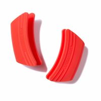 LE CREUSET - Siliconen - Set/2 handgrepen oranje LE CREUSET - Siliconen - Set/2 handgrepen oranje