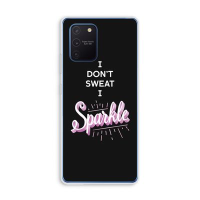 Sparkle quote: Samsung Galaxy Note 10 Lite Transparant Hoesje