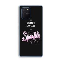 Sparkle quote: Samsung Galaxy Note 10 Lite Transparant Hoesje