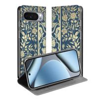 Google Pixel 10 Pro Smart Cover Hoesje Beige Flowers