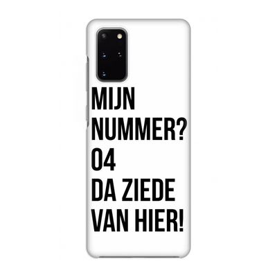 Da ziede van hier: Volledig geprint Samsung Galaxy S20 Plus Hoesje