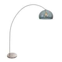 Steinhauer BooglampSolva metaal met smoke glas - 3920ST
