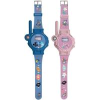 Stitch digitaal horloge met walkietalkiefunctie, bereik tot 200 meter