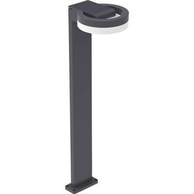 ECO-Light 6915802118 LED-Solar-Aussenswegel. mit BWM RUNDA Staande lamp op zonne-energie LED LED vast ingebouwd 12 W Zwart