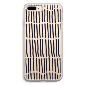 Moroccan stripes: iPhone 7 Plus Transparant Hoesje