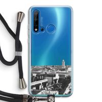Marrakech Skyline : Huawei P20 Lite (2019) Transparant Hoesje met koord