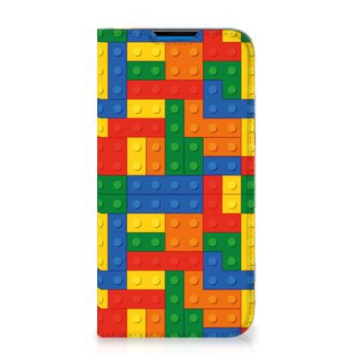 iPhone 14 Pro Max | Hoesje met Magneet | Blokken