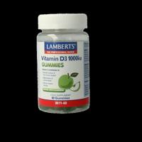 Lamberts Vitamine D3 1000IE 60 Gummies