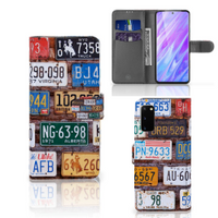 Samsung Galaxy S20 Telefoonhoesje met foto Kentekenplaten