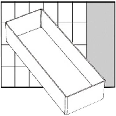 Raaco Inzet box, afm a7-2, h: 47 mm, afm 218x79 mm, 1 stuk