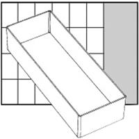 Raaco Inzet box, afm a7-2, h: 47 mm, afm 218x79 mm, 1 stuk
