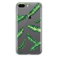 Lange bladeren: iPhone 8 Plus Transparant Hoesje