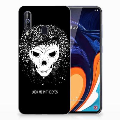 Silicone Back Case Samsung Galaxy A60 Skull Hair Silicone Back Case Samsung Galaxy A60 Skull Hair