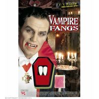2x Vampier horror tanden   -