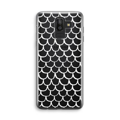 Dakpannetjes: Samsung Galaxy J8 (2018) Transparant Hoesje