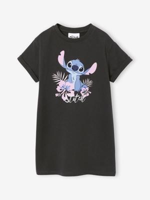 Jurk met korte mouwen LILO & STITCH antraciet Jurk met korte mouwen LILO & STITCH antraciet