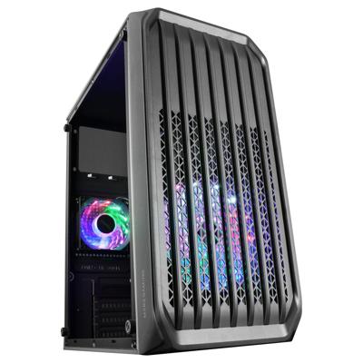 ATX Semi-toren BehuizingMars Gaming MCS2 Zwart