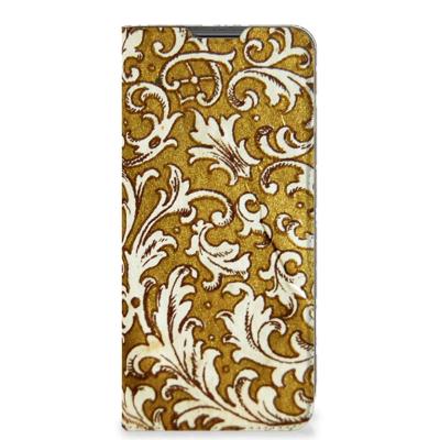 Telefoon Hoesje Motorola Moto G22 Barok Goud