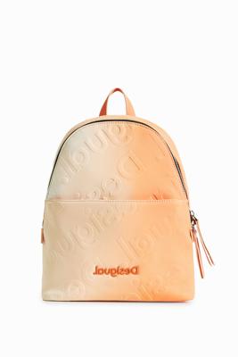 Kleine rugzak met logo's - ORANGE - U