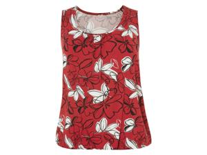 esmara Dames top - plus size (Rood, XXL (52/54))