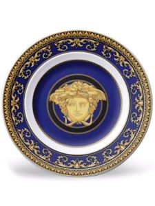 Versace assiette Medusa (18 cm) - Bleu