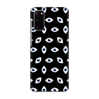 Eyes pattern: Volledig geprint Samsung Galaxy S20 Hoesje
