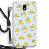 Citroenen: Samsung Galaxy J5 (2017) Transparant Hoesje met koord