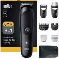 Haar- en baardtrimmer - BRAUN - AIO5540 - 120 min - 14 standen - Zwart - thumbnail