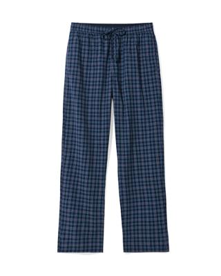 HEMA Heren pyjamabroek regular fit ruit donkerblauw (donkerblauw)