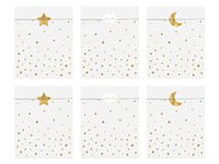 Traktatiezakjes Little Star 13x14cm (6st) Traktatiezakjes Little Star 13x14cm (6st)
