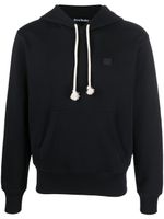 Acne Studios hoodie à patch logo - Noir