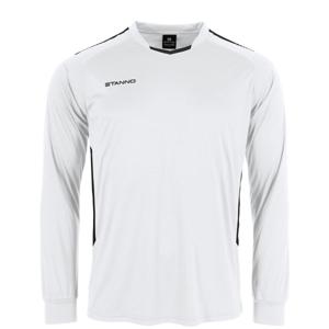 Stanno 411004 First Long Sleeve Shirt - White-Black - M
