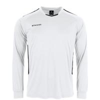 Stanno 411004 First Long Sleeve Shirt - White-Black - M - thumbnail