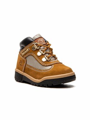 Timberland Kids bottines Field à lacets - Marron