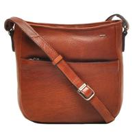 Berba Crossbody Schoudertas Lucca Brandy - thumbnail