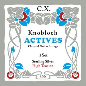 Knobloch 600KAS snarenset klassiek ht (sterling silver en cx carbon)