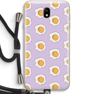 Bacon to my eggs #1: Samsung Galaxy J7 (2017) Transparant Hoesje met koord