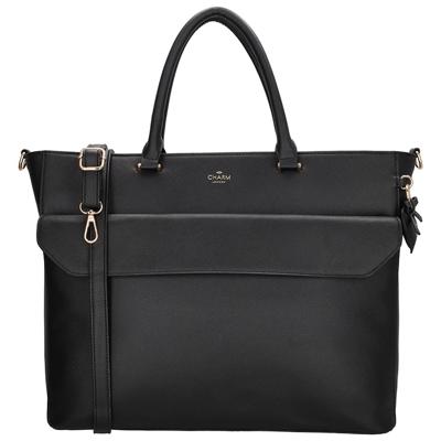 Charm London Laptoptas 15.6&apos;&apos; Cambridge Zwart