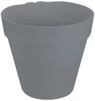 Elho loft urban wall single wandbak 15 cm antraciet - thumbnail